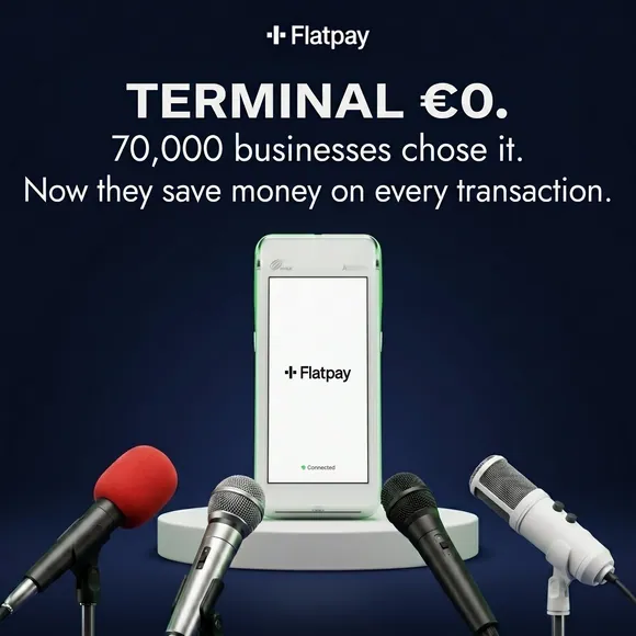 Flatpay static ad creative