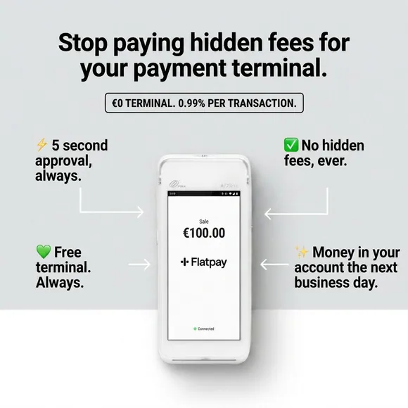 Flatpay static ad creative