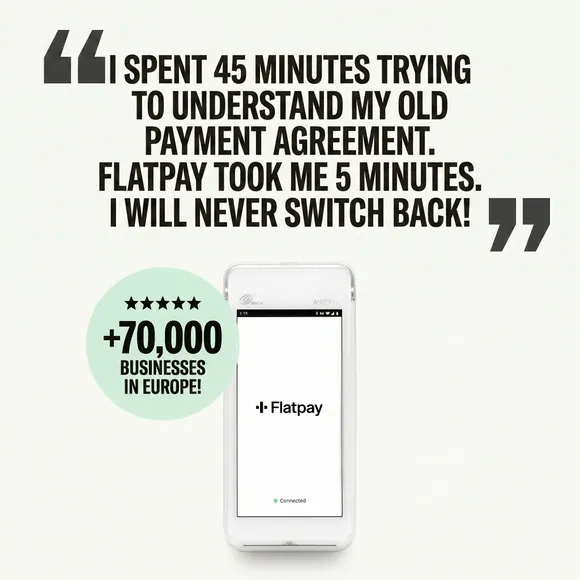 Flatpay static ad creative