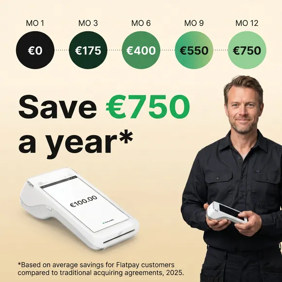 Flatpay static ad creative